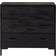 vidaXL Solid Wood Pine Black Byrå 74.9x70.1cm