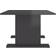 vidaXL Engineered Wood High Gloss Gray Coffee Table 59.9x103.4cm
