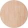 vidaXL Solid Wood Oak Natural Bordplade 40cm
