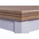 Ebuy24 Maluno Oak/White Spisebord 90x166cm