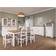 Ebuy24 Maluno Oak/White Spisebord 90x166cm