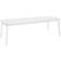 Hans K Verona White Matbord 102x256cm