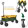 Creative Outdoor Distributor Push Pull Hauler Wagon for Kids