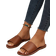 Shein Women's Casual Flat Slippers, Spring/Summer Open Toe Slip-Resistant Slippers, Simple Indoor/Outdoor Beach Sandals