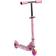 Homcom Kids Scooter with Lights Pink