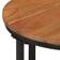 vidaXL Solid Acacia Wood Natural Table Basse 35x35cm