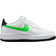 NIKE Air Force 1 GS - White/Black/Green Strike