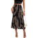 Shein Privé Allover Print Mermaid Hem Skirt