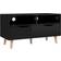 vidaXL 326784 High Gloss Black TV-bänk 90x48.5cm