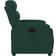 vidaXL Velor Dark Green Lænestol 100cm