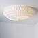 Co Bankeryd Poppy White Ceiling Flush Light 57cm