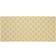 Horredsmattan Wave Gul 70x350cm