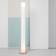 Flos Stylus White/Silver Bodenlampe 200cm