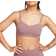 Nike Zenvy Strappy Women's Light-Support Padded Sports Bra - Smokey Mauve/White