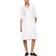 Tommy Hilfiger Essential Stripe Knee Length Shirt Dress - Optic White