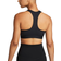 Nike Swoosh Medium Support Women's Padded Sports Bra - Black/White