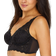 Maidenform Lightly Lined Convertible Lace Bralette - Black