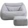 Home Deluxe Cozy Light Gray Sitzsack 2Stk.