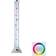 Paul Neuhaus Water Column Silver/Transparent/Clear Bedlampe 119.5cm