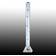 Paul Neuhaus Water Column Silver/Transparent/Clear Bedlampe 119.5cm