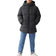 Mango Kids' Amerlong Quilted Long Coat - Black