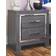 Ashley Lodanna Gray Bedside Table 15.7x23.7"