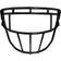 Schutt F7 EGOP-II-NB Carbon Steel Football Facemask Maroon