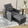 Homcom 839-670V80GY Gray Armchair 33.5"