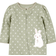 Carter's Baby's Bunny 2-Way Zip Cotton Sleep & Play Pajamas - Green