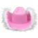 Doggy Parton Cowgirl Dog Hat with Tiara Pink