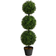 Nearly Natural Boxwood Triple Ball Topiary Green Artificial Plant