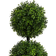 Nearly Natural Boxwood Triple Ball Topiary Green Artificial Plant