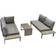 Outdoor Essentials Tuscany Corner Outdoor Lounge Set, 1 Table incl. 2 Sofas