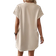 Shein Inawly Solid Batwing Sleeve Hidden Pocket Tee Dress