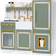 Teamson Kids Versailles Deluxe Classic Play Kitchen