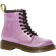 Dr. Martens Junior 1460 Glitter Lace Up Boot - Dark Pink/Coated Glitter