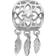 Christina Dream Catcher - Silver/Topaz