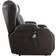 More4Homes Chester Black Automatic Leather Recliner Chair