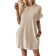 Shein Inawly Solid Batwing Sleeve Hidden Pocket Tee Dress