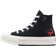 Converse Kid's Chuck Taylor All Star EVA Lift Platform Y2K Heart High Top - Black/Vintage White