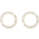 Christina Circles Earrings - Gold/Topaz