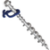 Peggy Peg Screw-in Peg Long Aluminium 31cm