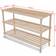 vidaXL 241065 Natural Shoe Rack 74x48.5cm