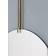 Moebe Tall Brass Väggspegel 44x147.5cm