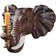 Design Toscano Elephant Wall Sconces Candle Holder 9.5"