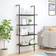 vidaXL 336384 Black Step Shelf 152.5cm