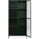 Håum Bronco Fir Green Glass Cabinet 90x190cm