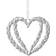 Rosendahl Heart Mother's Day 2021 Silver Juletræspynt 7cm