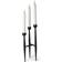 Spring Copenhagen Apollo Black Candlestick 12.6"