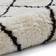 Think Rugs Morocco 2491 White, Black 120x170cm